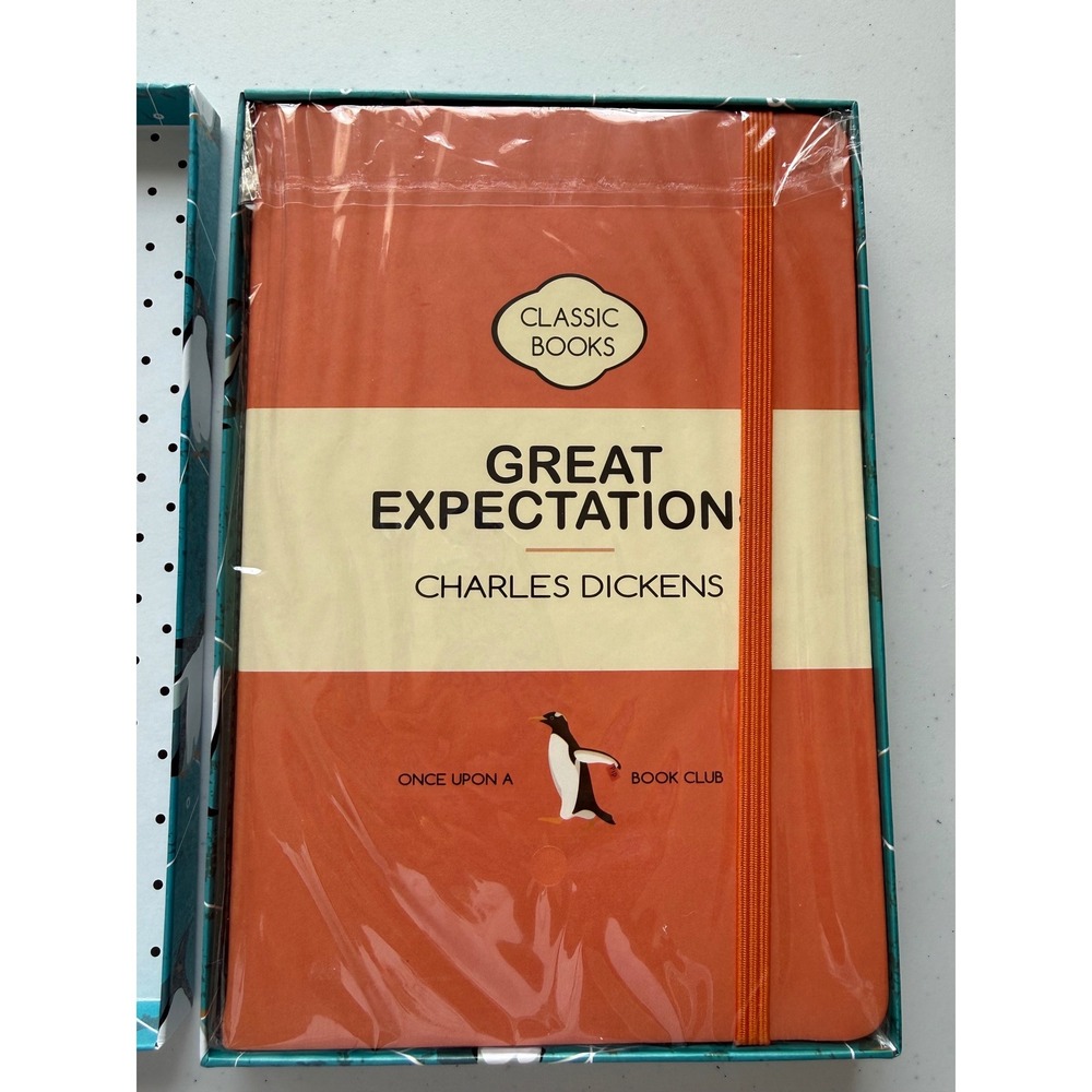 Once Upon A Book Club Great Expectations Journal Charles Dickens Penguin NIP